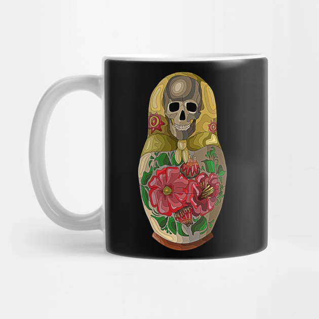 Nesting doll Skull by GleeB